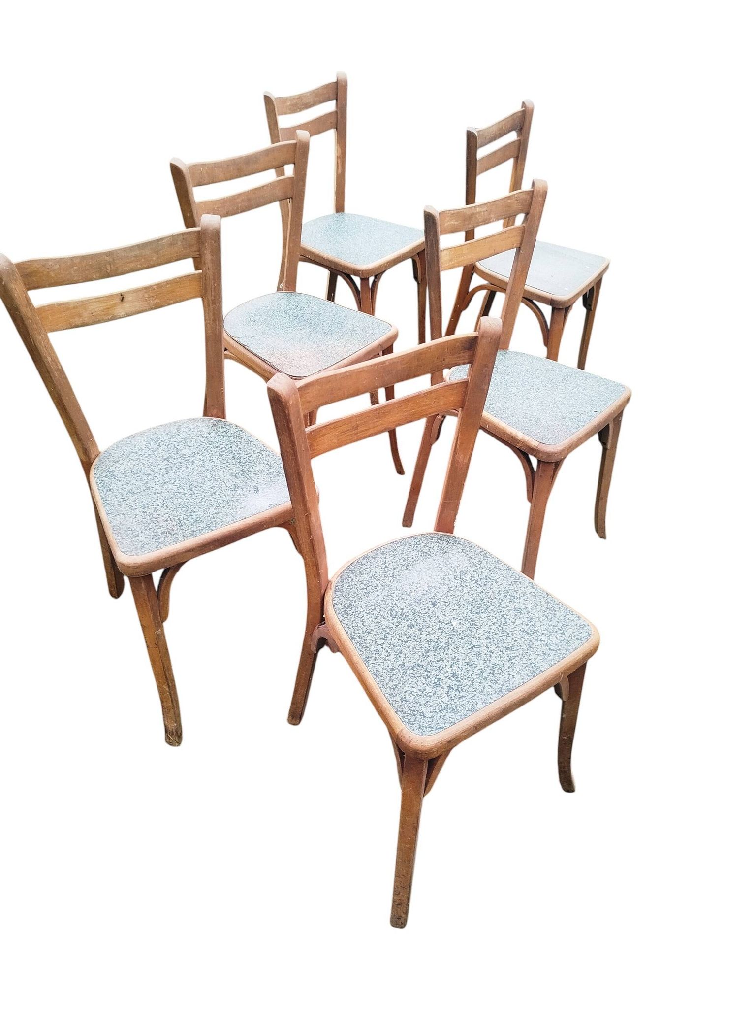 Set of 6 Baumann bistro chairs