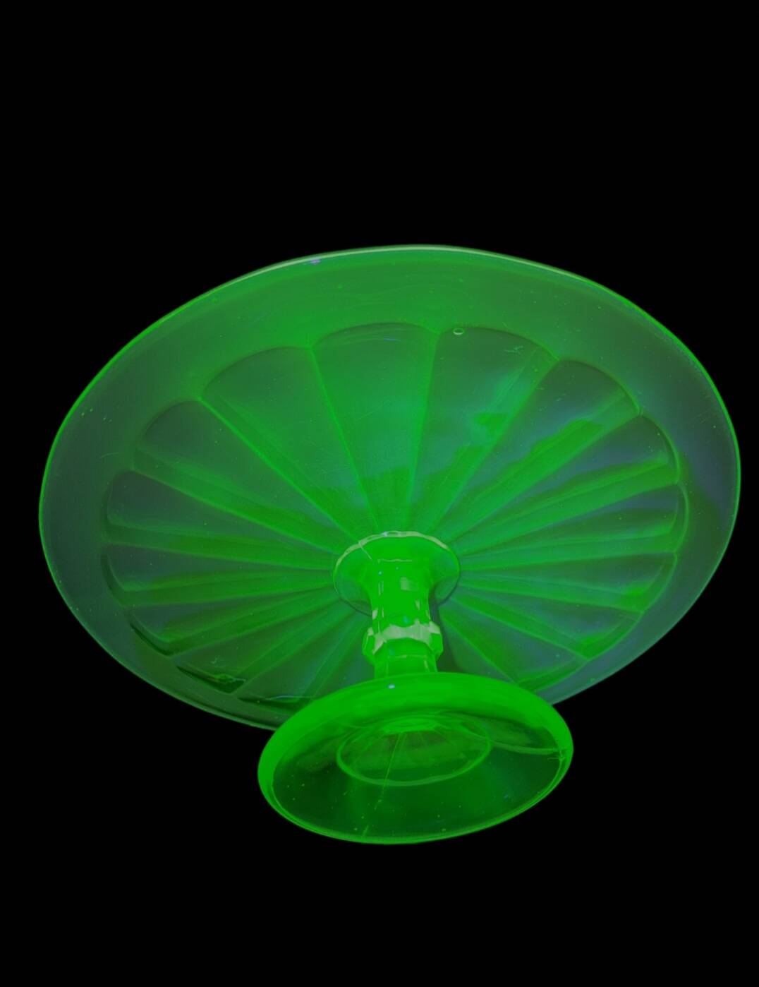 Uranium d'annagroen art déco émaillé taartschotel, Ø 31 cm