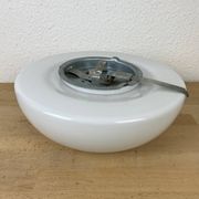 Plafonnier ou applique opaline, demi sphère années 50