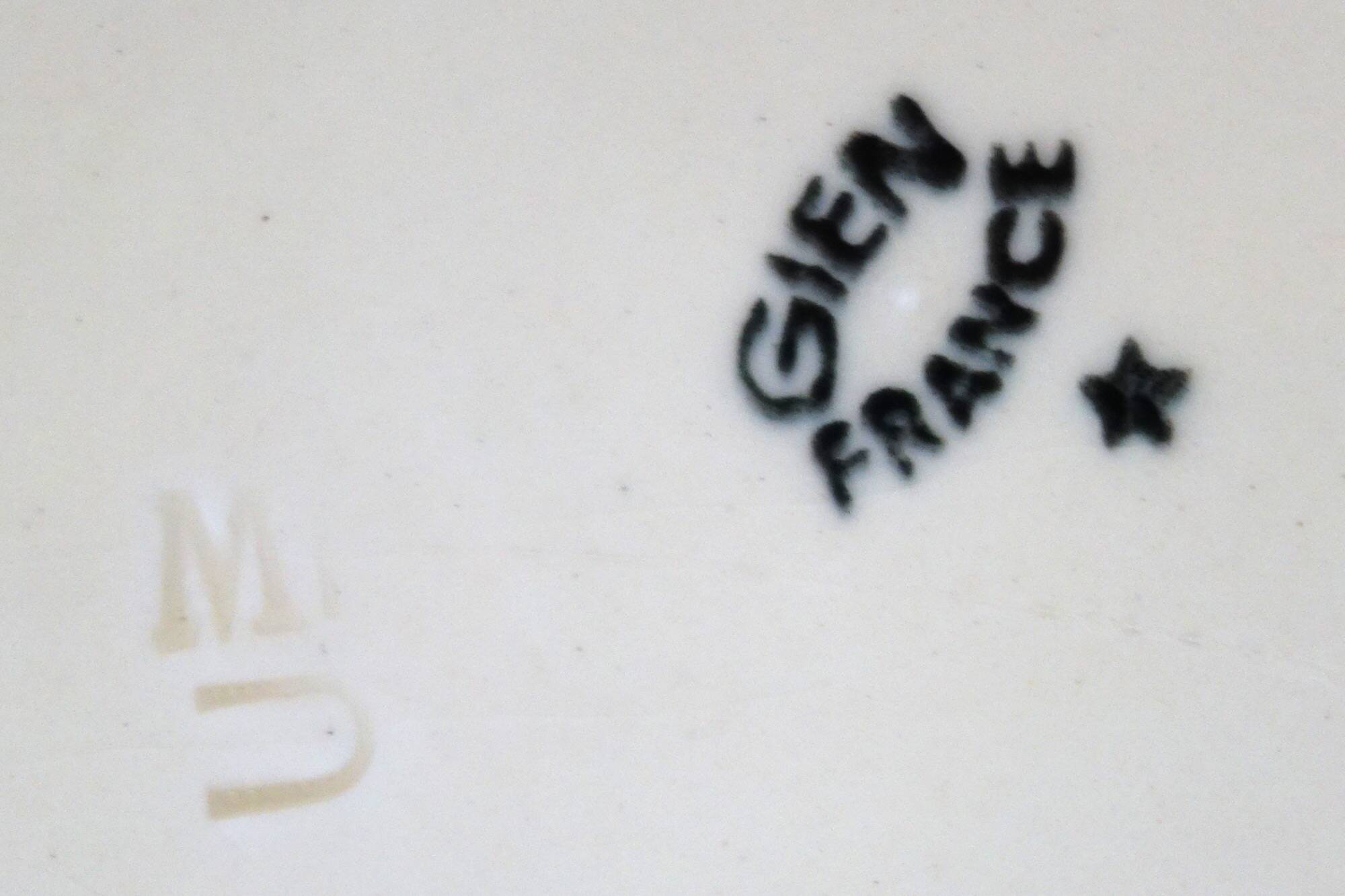 Gien vintage dessert service for 12 people