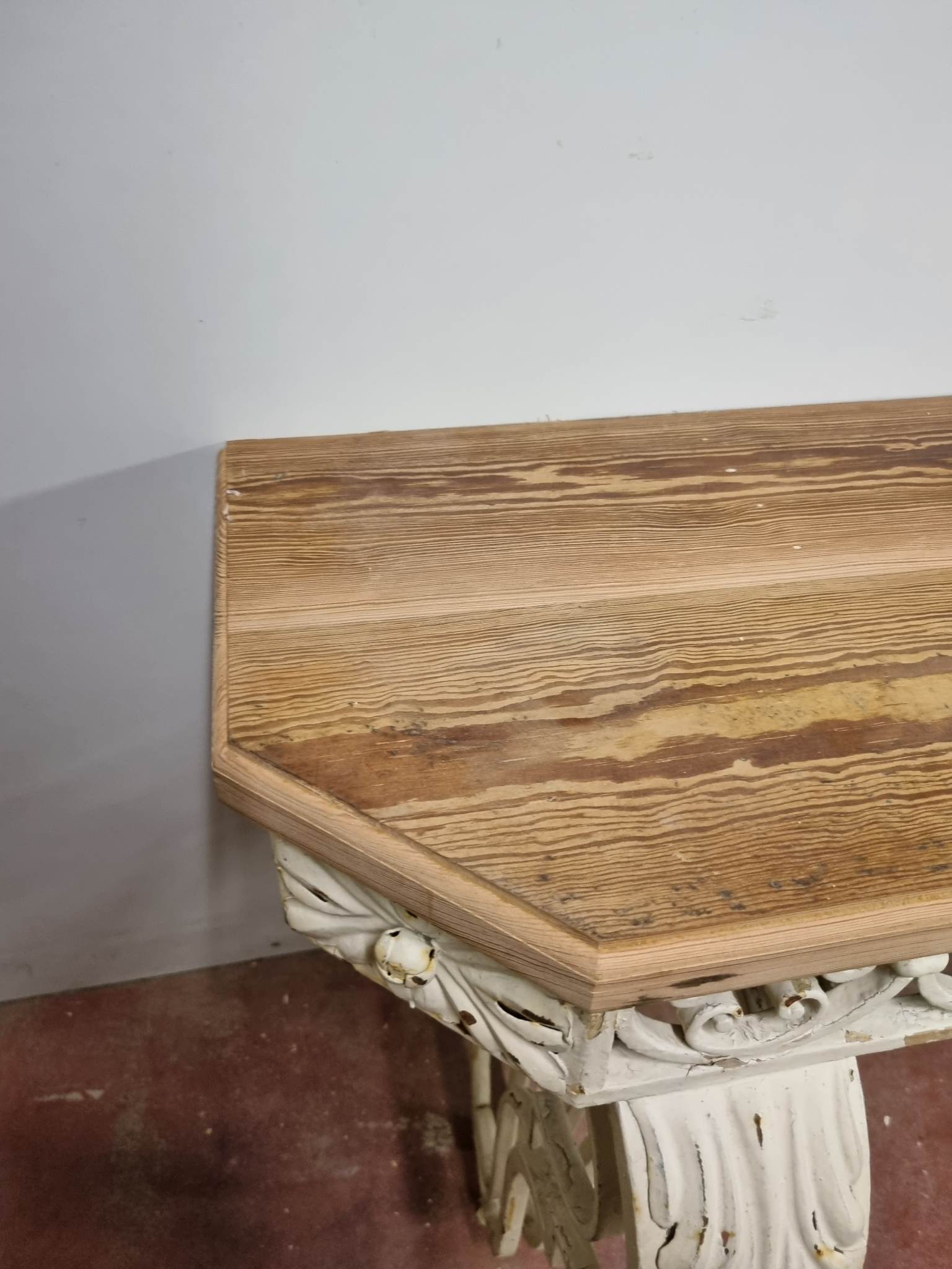 Art Deco wrought iron console