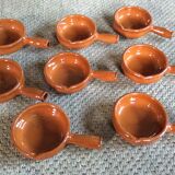 Series of 8 ramekins
