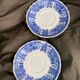 Villeroy and Boch Burgenland head to head breakfast cups blue