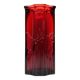 Vintage Avon burgundy glass vase