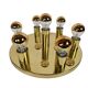 TZ Schmitz Leuchten - brass - ceiling lamp - mid century modern - Germany