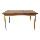 Table de salle à manger "portefeuille" en teck, Suède, 1960