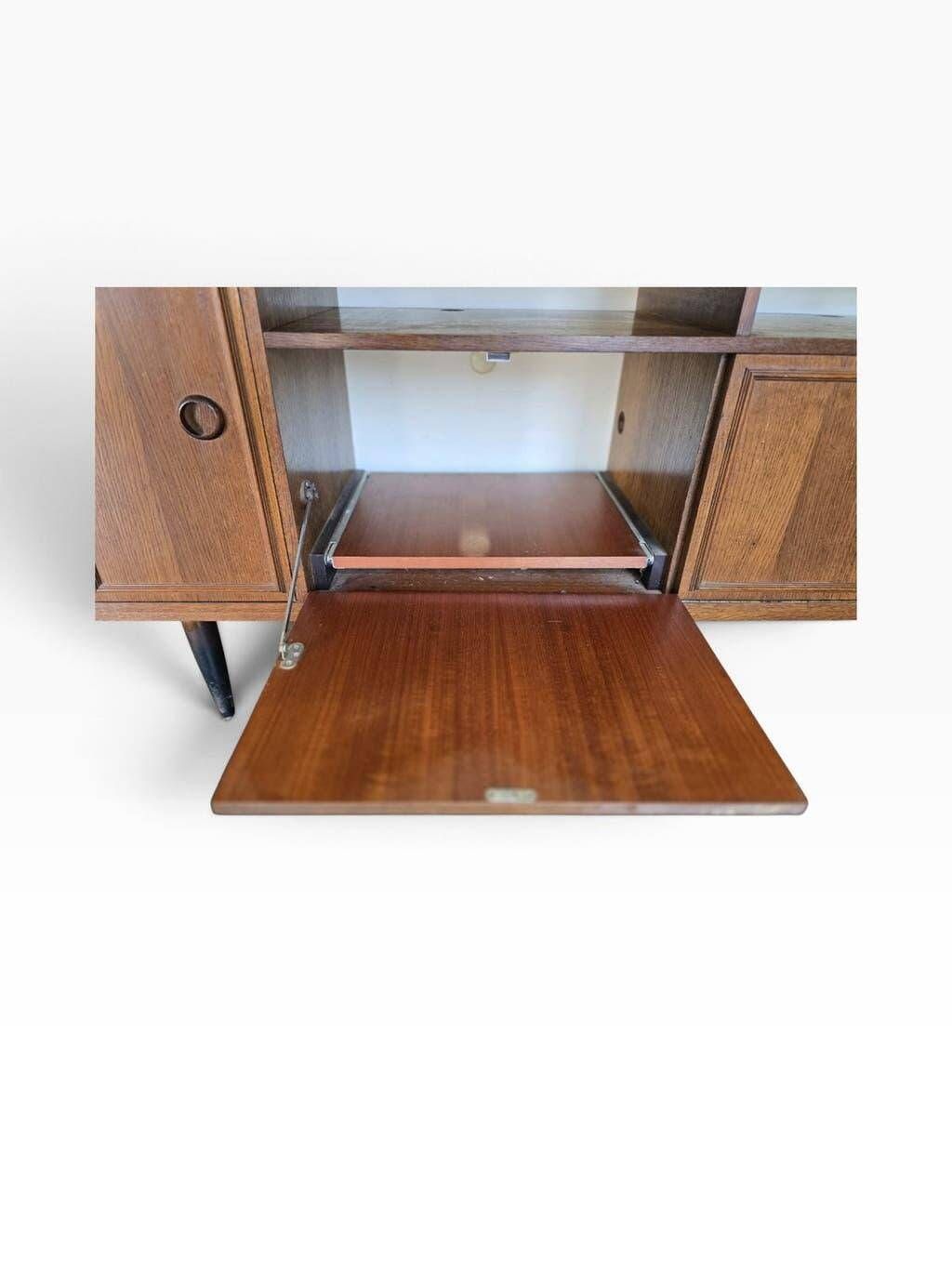 Vintage wooden TV unit/buffet/china cabinet