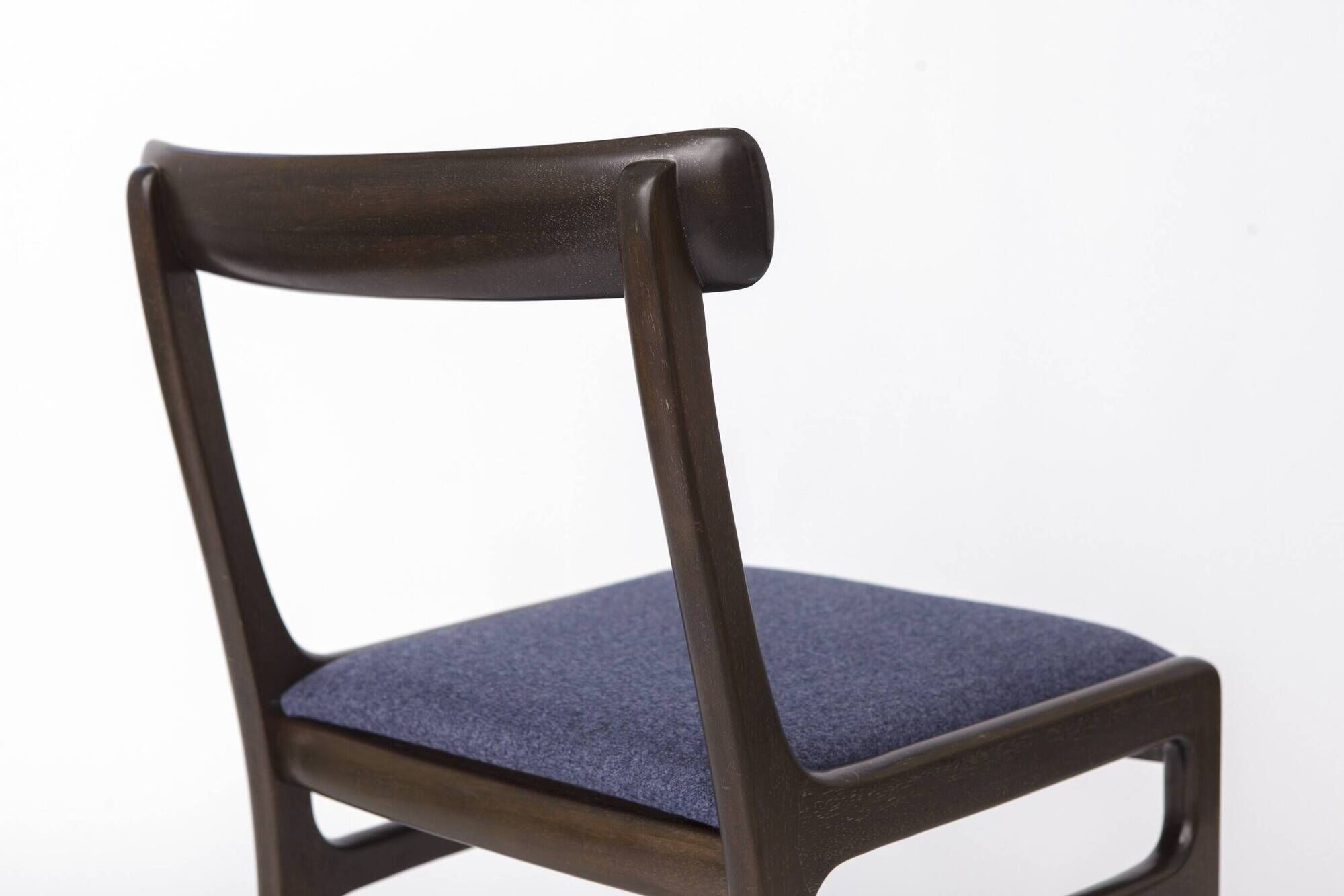 Ole Wanscher Dining Chair for Poul Jeppesen | Danish Mid-Century Mahogany