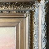 Emile gauffriaud (1877-1957) painting hsp seaside with sailing boats