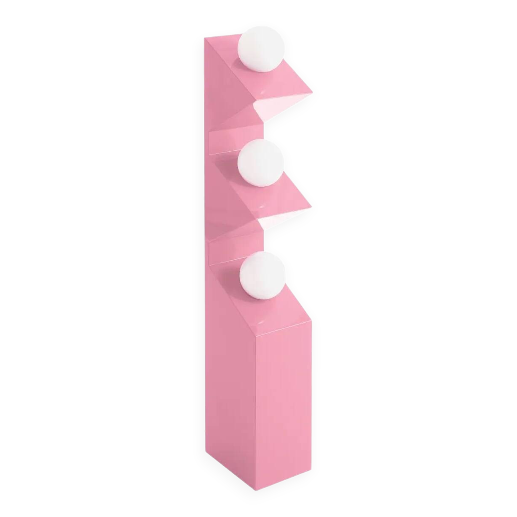 Pink floor lamp Axel Chay x Monoprix