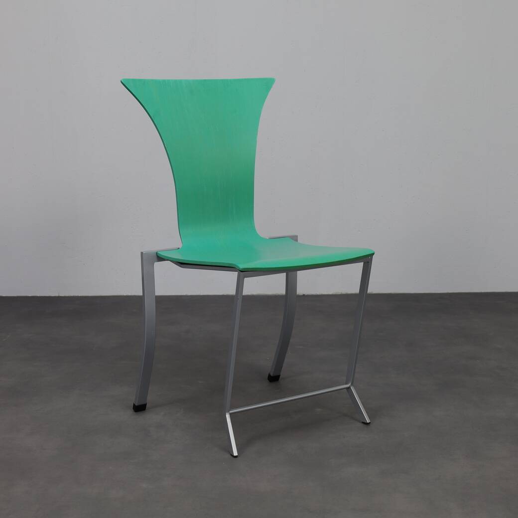KFF – Karl Friedrich Förster set of 4 Postmodern Dining Chairs, 1990s