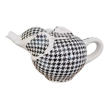 Teapot elephant houndstooth