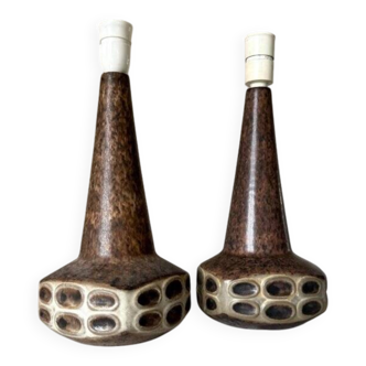 Table lamps, Marianne Starck, Michael Andersen, Denmark, 1970s, set of 2