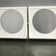 Pair of Italian Space Age Terry Plastic Mirrors, 1970s