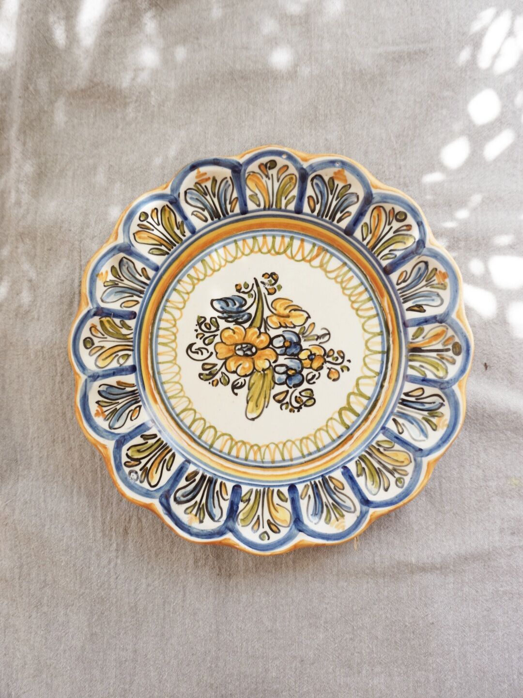 Decorative flat plate Spain