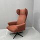 Swivel armchair from Eastern Europe by Drevotvar, Czechoslovakia, 1970s.