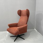 Swivel armchair from Eastern Europe by Drevotvar, Czechoslovakia, 1970s.