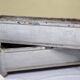 Pair of vintage concrete planters "Chanal" Paris, 90 cm