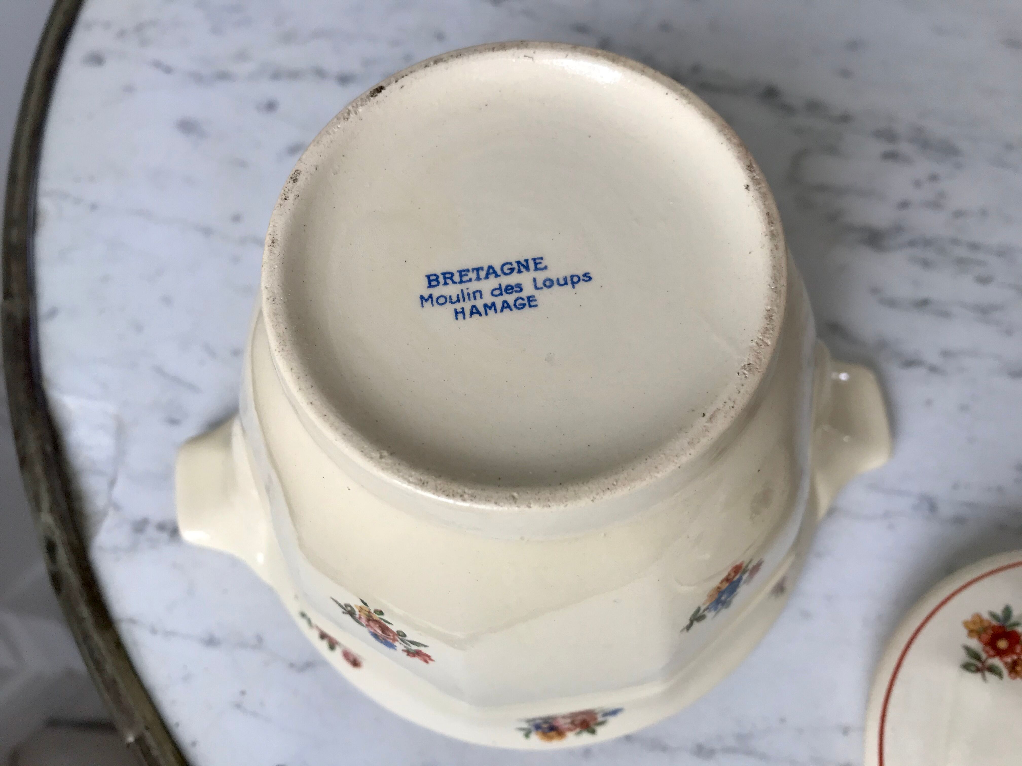 Sugar mill Moulin des Loups Hamage model "Brittany" 40s