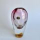 Bohemia Glass Vase, Czech Republic. 1970s
