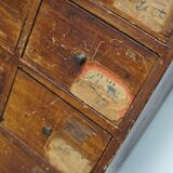 Apothecary furniture in Dutch pine 1920s