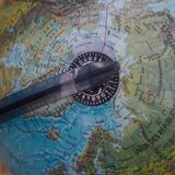 Scan Globe globe made in Denmark 1986