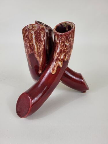 Vase soliflore tripode céramique gaubier