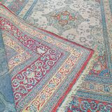 Tapis d'orient ancien persan fait main tebriz 174 x 125 cm