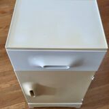 Flair plastic bedside table 1960s Vintage