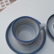 Duo cups in Brenne sandstone