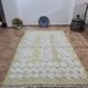 Handmade wool Berber rug 250x150 cm