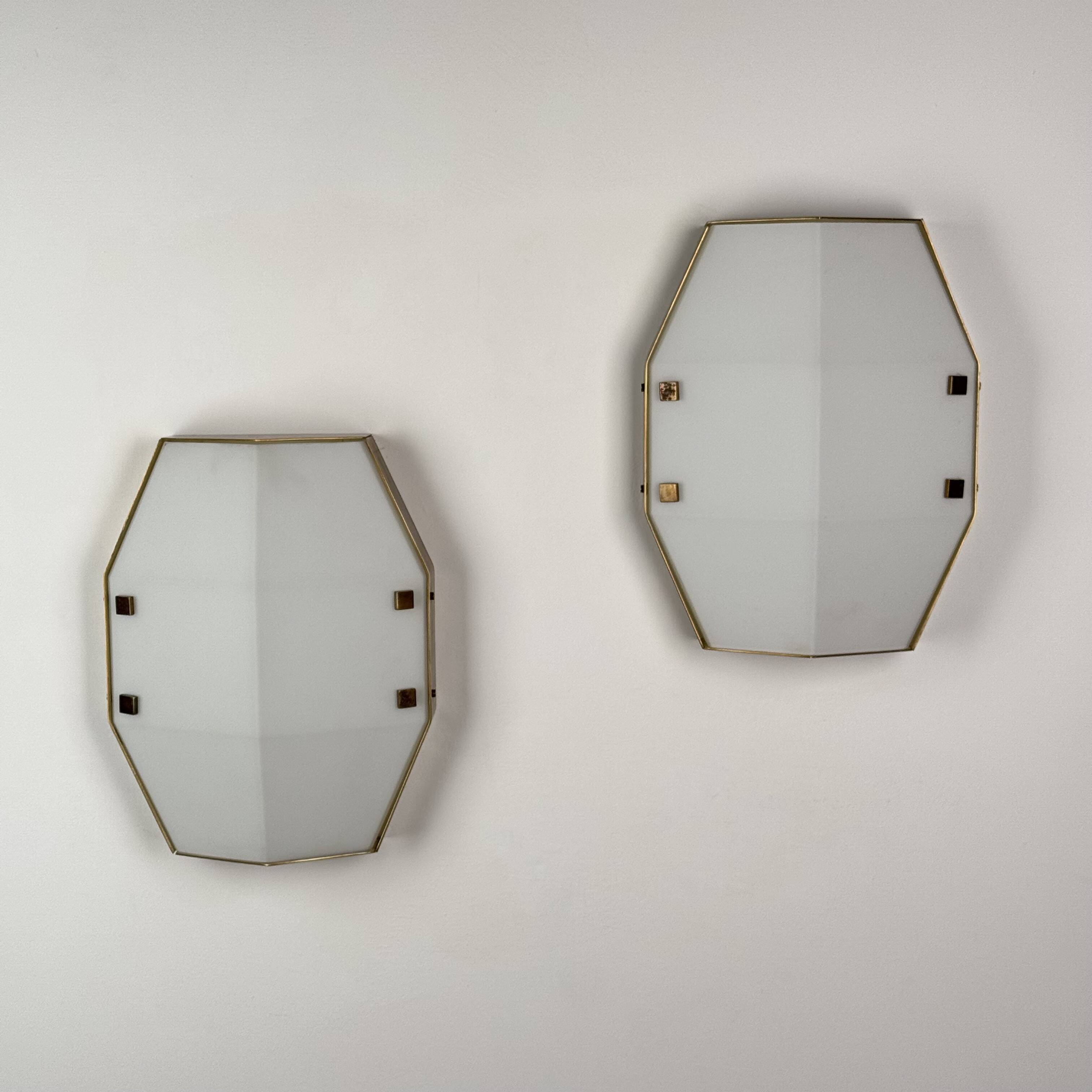Pair of Rare Wall Sconces Mod. 12898 by Elio Monesi for Arredoluce, 1961