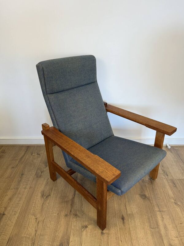 Fauteuil modèle 163A de Hans J. Wegner pour Getama, 1967