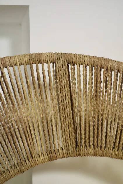 Vintage rope armchair, France 1980s