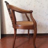 Old cane office chair