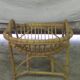 Children's rattan/bamboo shell armchair
