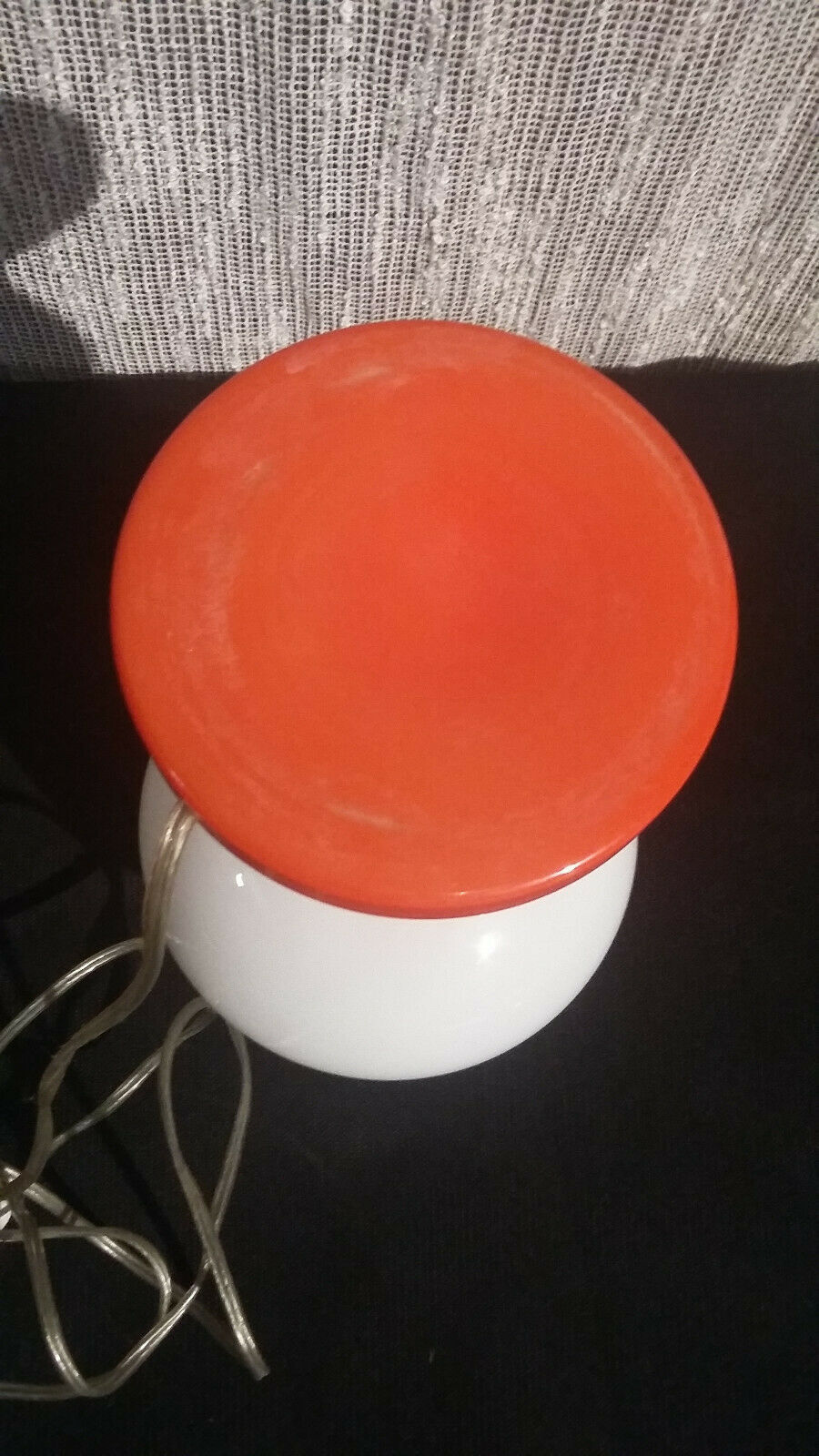 Vintage orange lamp