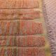 Moroccan Beni Ouarain yellow orange terracotta modern rug