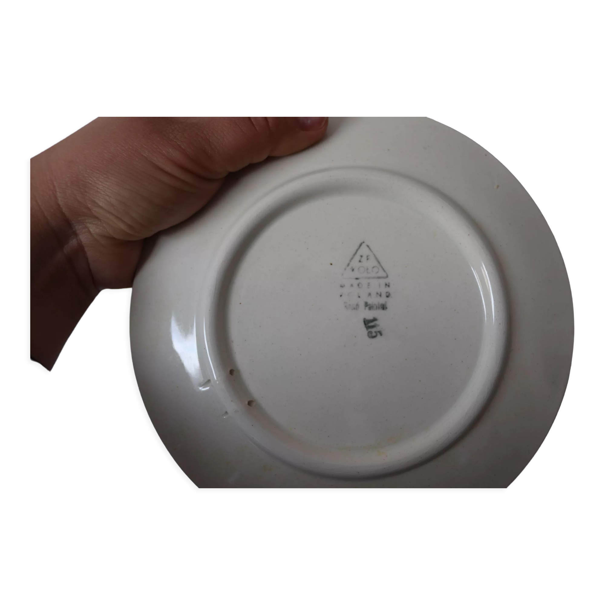 6 Kolo poland hand-painted dessert plates