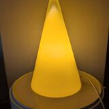 Large designer Teepee glass lamp
