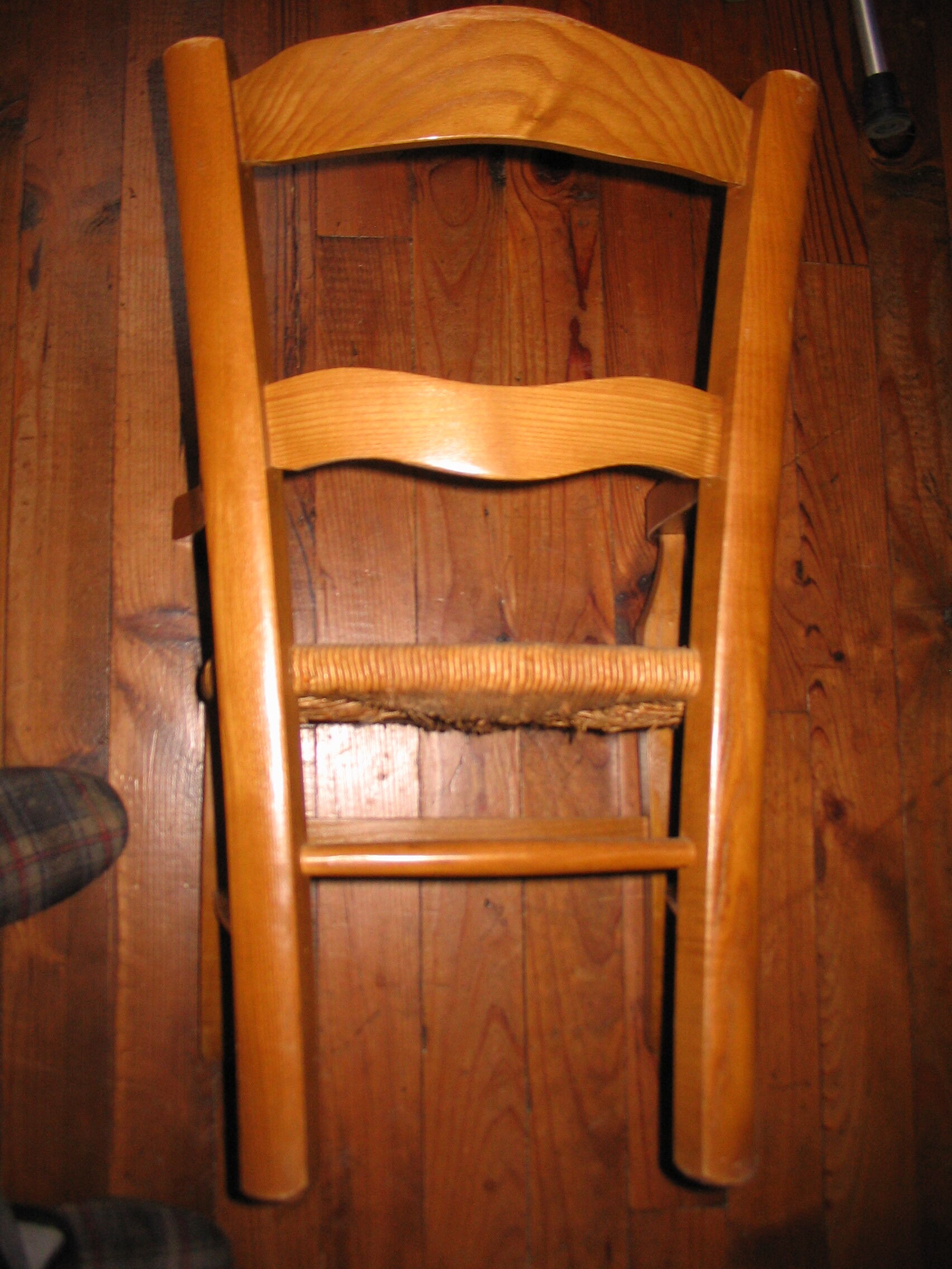 Mulched chair for children