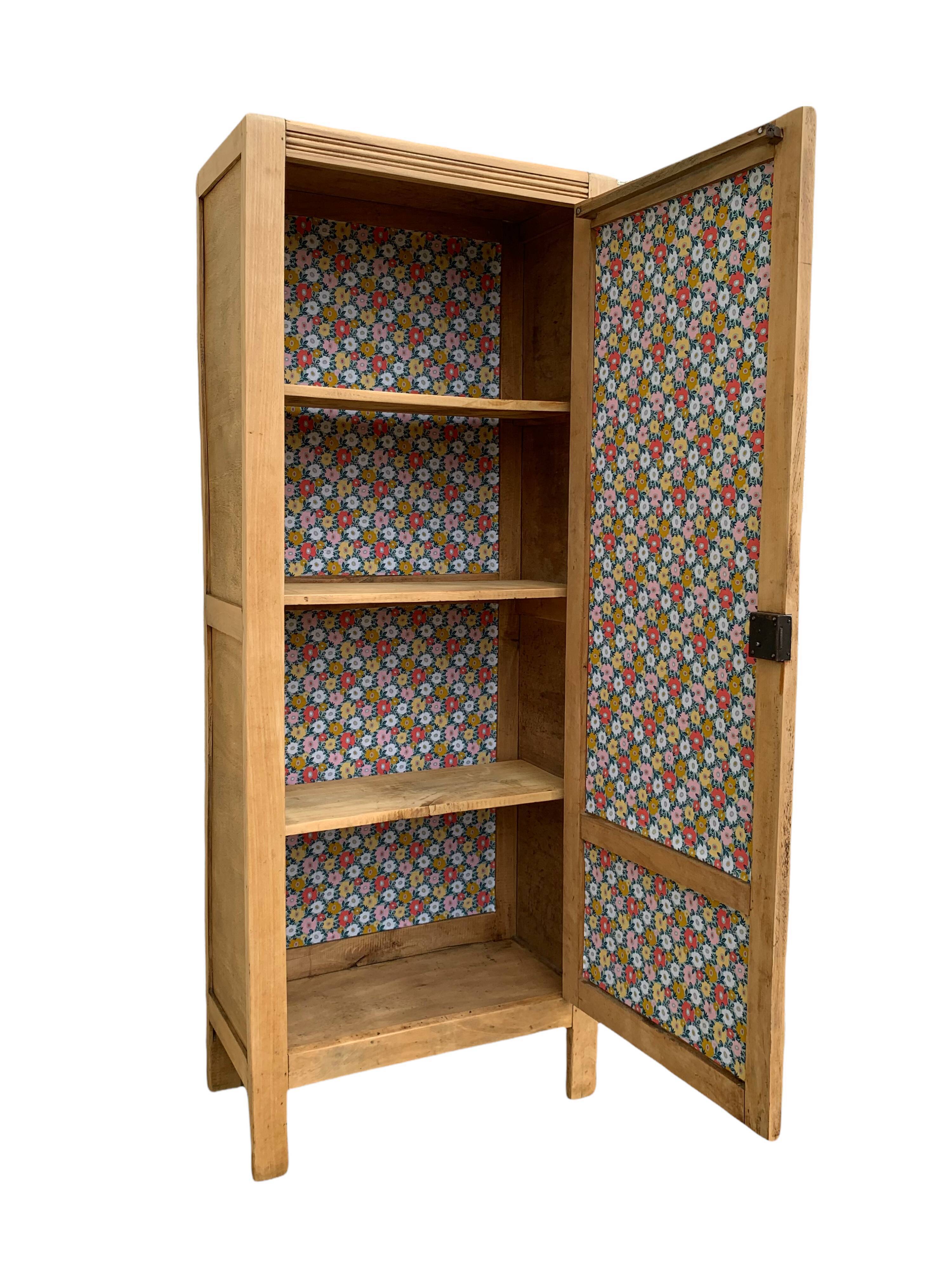 Parisian wardrobe raw wood 1940