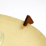 Beautiful original Mid Century Modern fiberglass ceiling or wall lamp