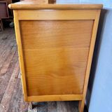 Commode vintage pieds compas