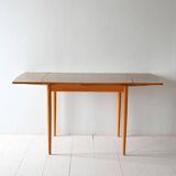 Vintage Scandinavian formica table with extensions