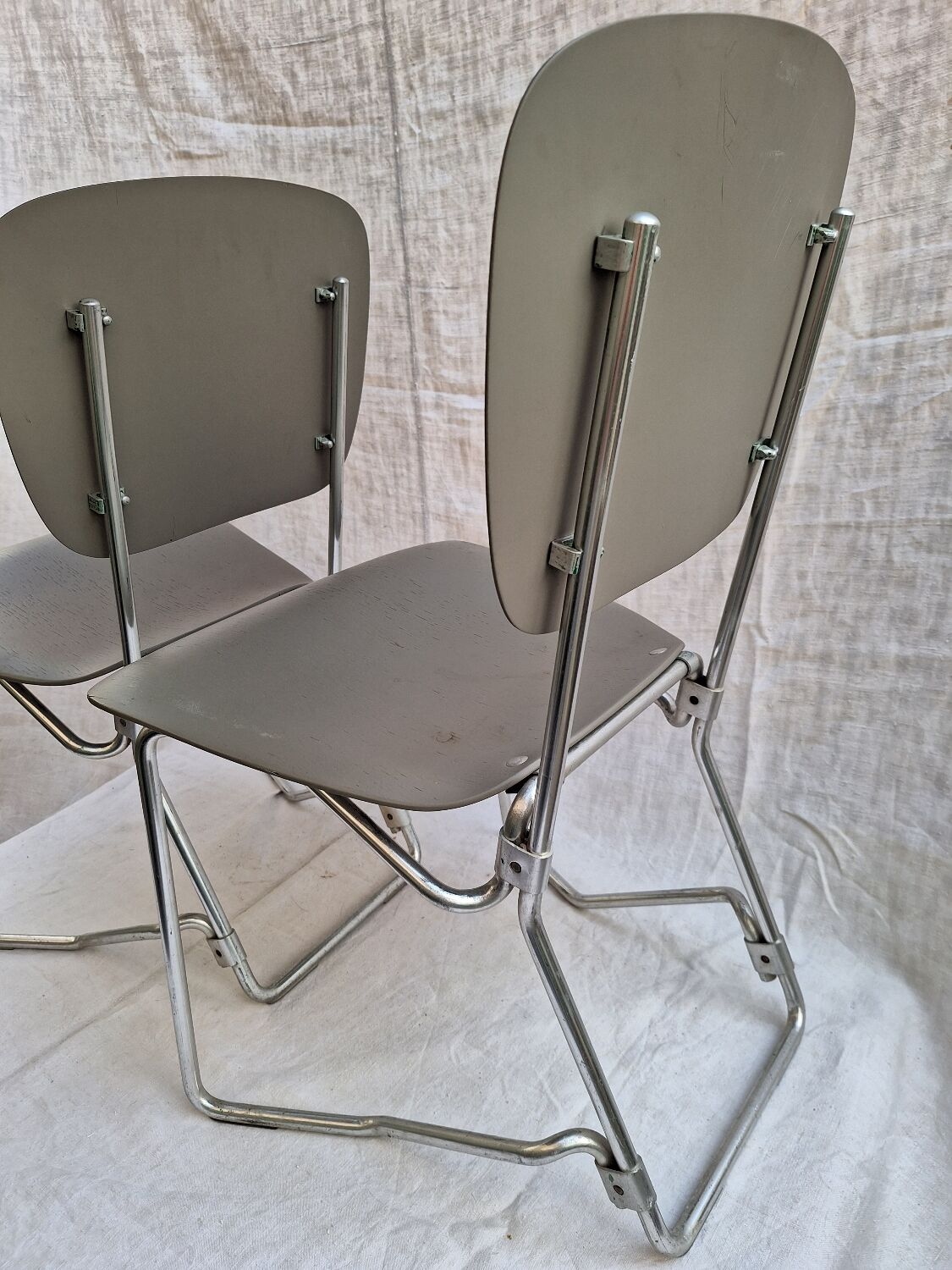Pair of Aluflex chairs