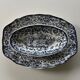 Luneville earthenware plates and dishes