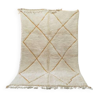 Handmade pure wool rug, size 100 x 200 cm