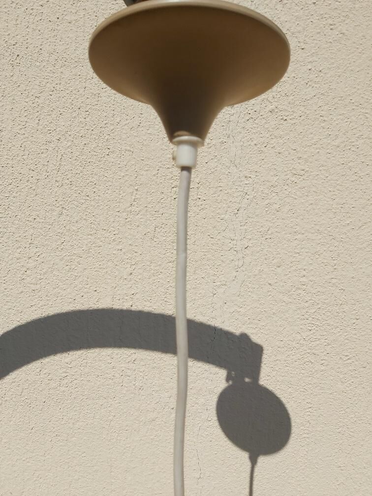 Vintage rattan canning flower suspension