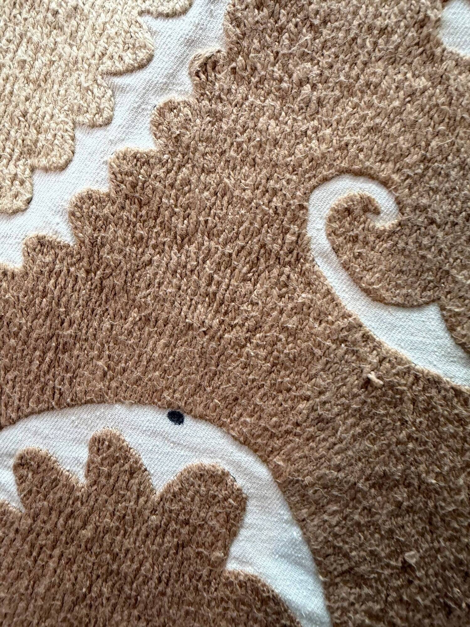 Vintage hand-embroidered tablecloth 154x160 cm